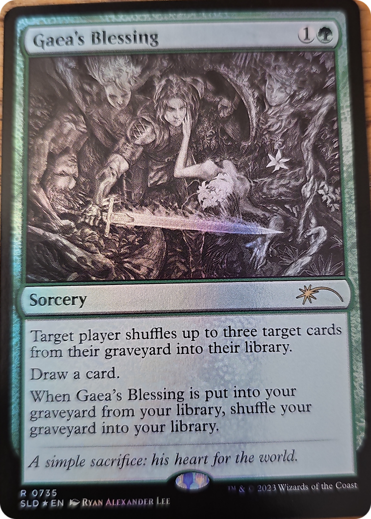 Gaea's Blessing (Sketch Showcase) [Secret Lair Drop Series] | Gamer Loot