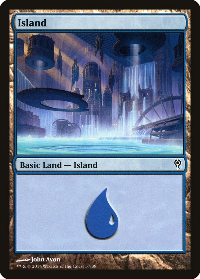 Island (37) [Duel Decks: Jace vs. Vraska] | Gamer Loot