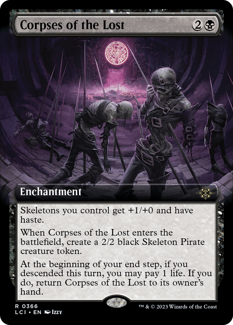 Corpses of the Lost (Extended Art) [The Lost Caverns of Ixalan] | Gamer Loot