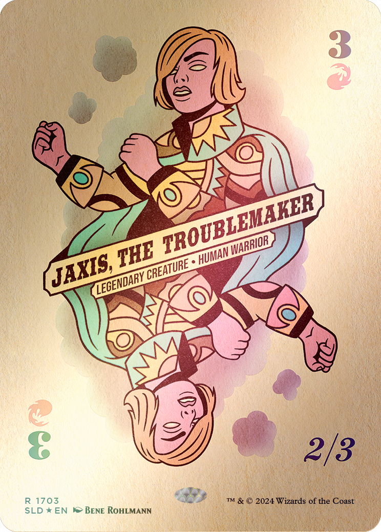Jaxis, the Troublemaker (Rainbow Foil) [Secret Lair Drop Series] | Gamer Loot