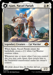 Ajani, Nacatl Pariah // Ajani, Nacatl Avenger [Modern Horizons 3] | Gamer Loot