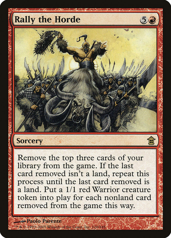 Rally the Horde [Saviors of Kamigawa] | Gamer Loot