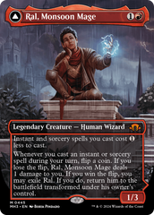 Ral, Monsoon Mage // Ral, Leyline Prodigy (Borderless) [Modern Horizons 3] | Gamer Loot