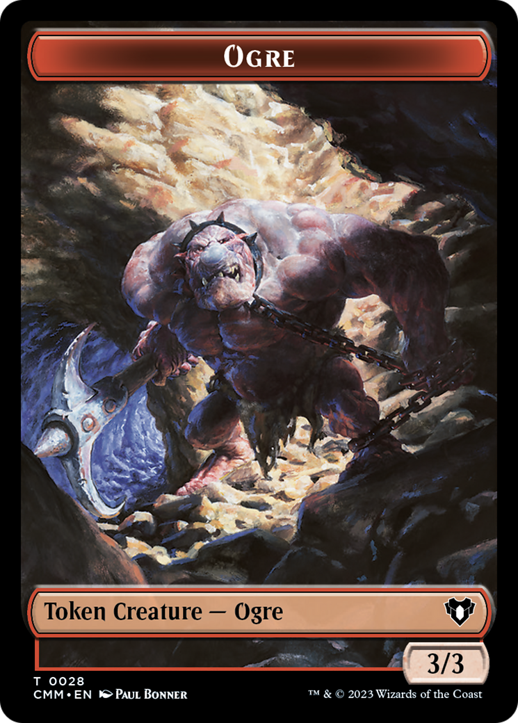 City's Blessing // Ogre Double-Sided Token [Commander Masters Tokens] | Gamer Loot