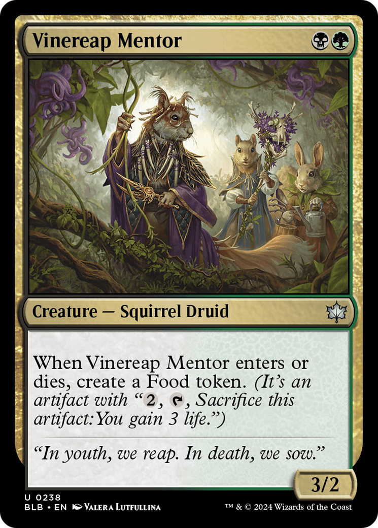 Vinereap Mentor [Bloomburrow] | Gamer Loot