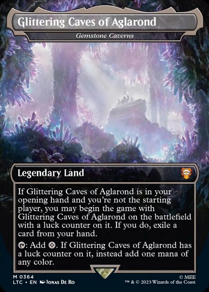 Glittering Caves of Aglarond - Gemstone Caverns [The Lord of the Rings: Tales of Middle-Earth Commander] | Gamer Loot