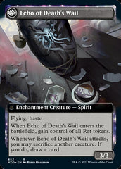 Tribute to Horobi // Echo of Death's Wail (Extended Art) [Kamigawa: Neon Dynasty] | Gamer Loot