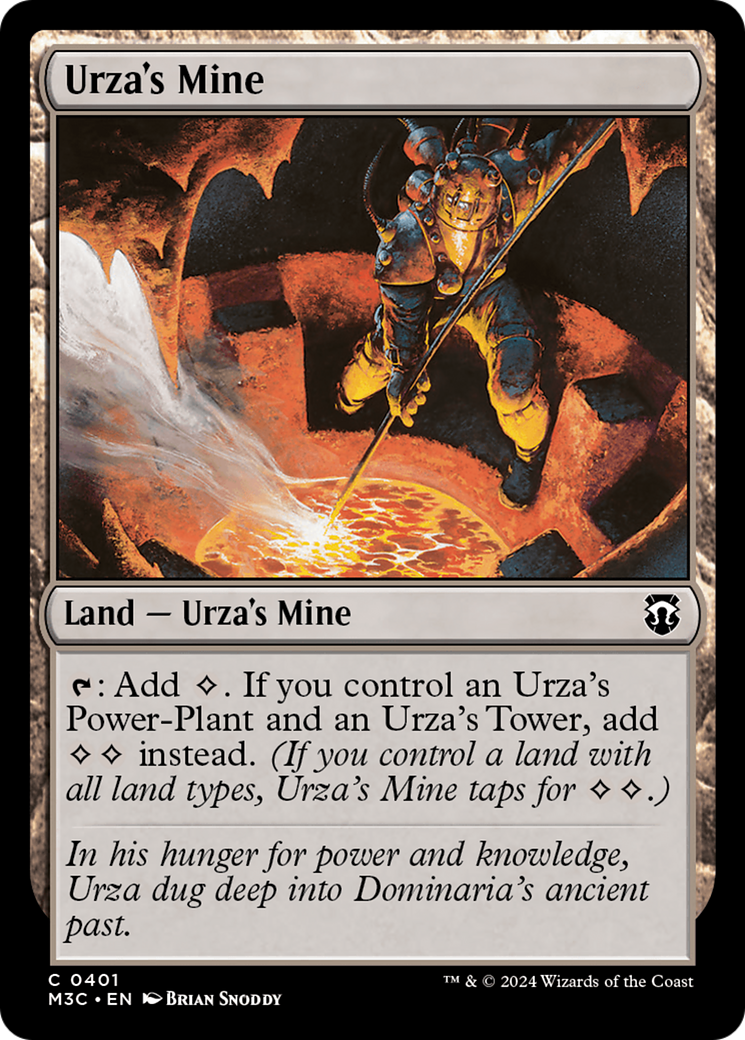 Urza's Mine (Ripple Foil) [Modern Horizons 3 Commander] | Gamer Loot