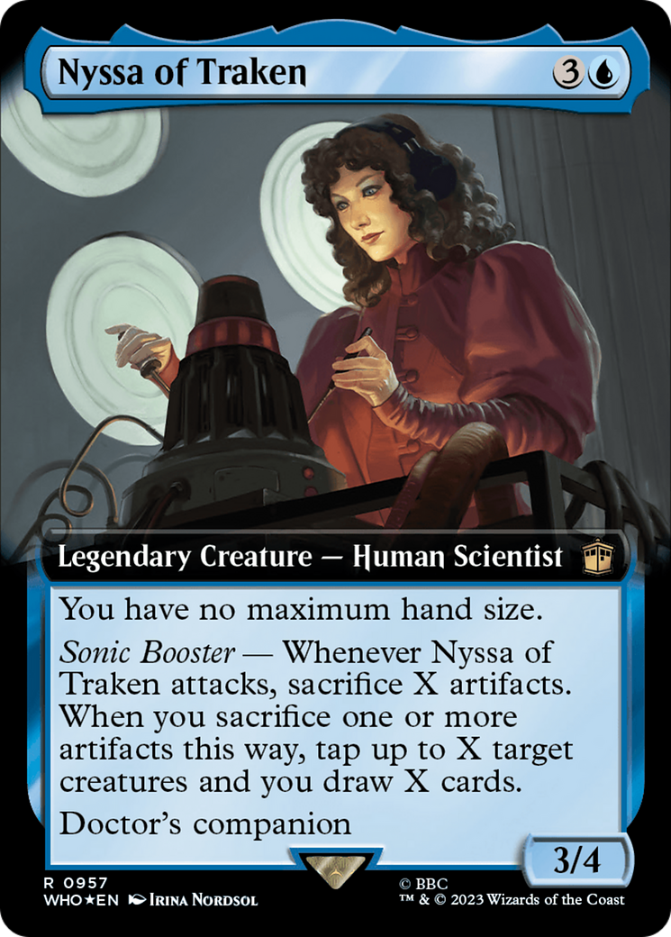 Nyssa of Traken (Extended Art) (Surge Foil) [Doctor Who] | Gamer Loot