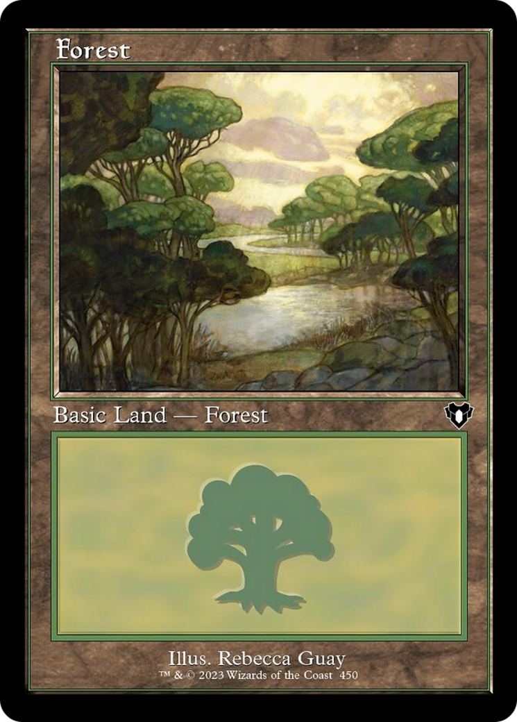 Forest (450) (Retro) [Commander Masters] | Gamer Loot