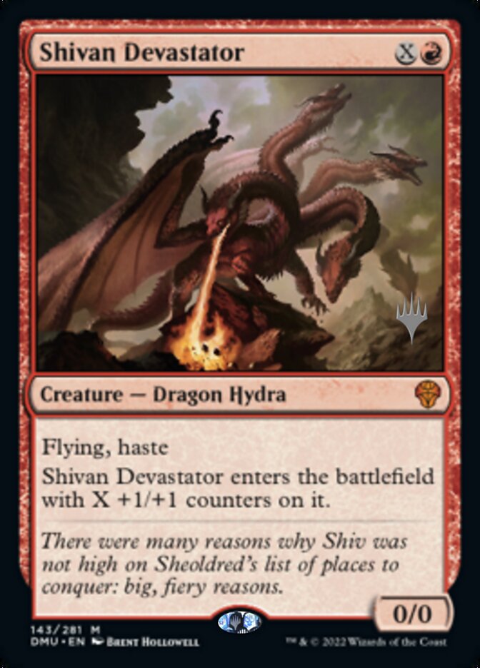 Shivan Devastator (Promo Pack) [Dominaria United Promos] | Gamer Loot