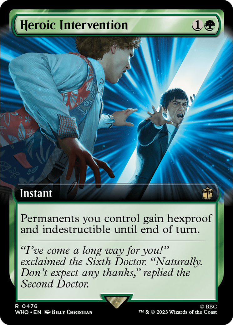 Heroic Intervention (Extended Art) [Doctor Who] | Gamer Loot