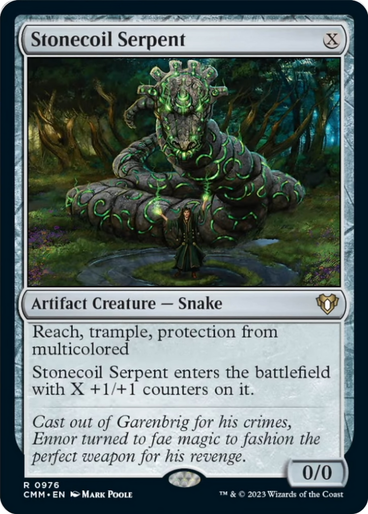 Stonecoil Serpent [Commander Masters] | Gamer Loot