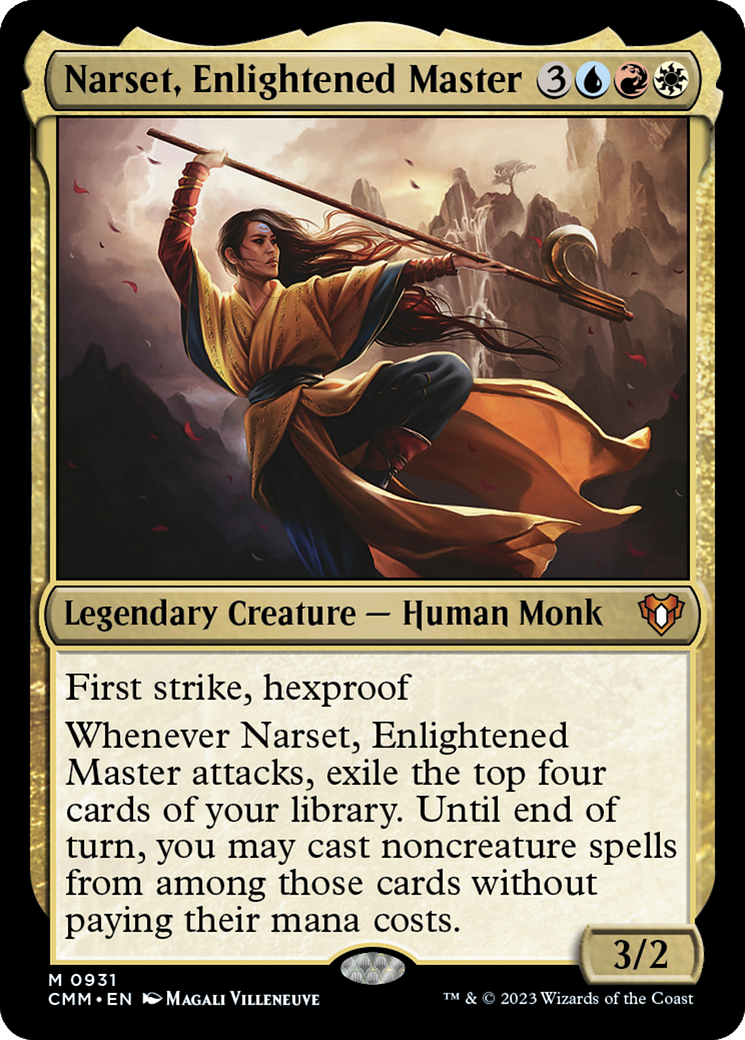 Narset, Enlightened Master [Commander Masters] | Gamer Loot