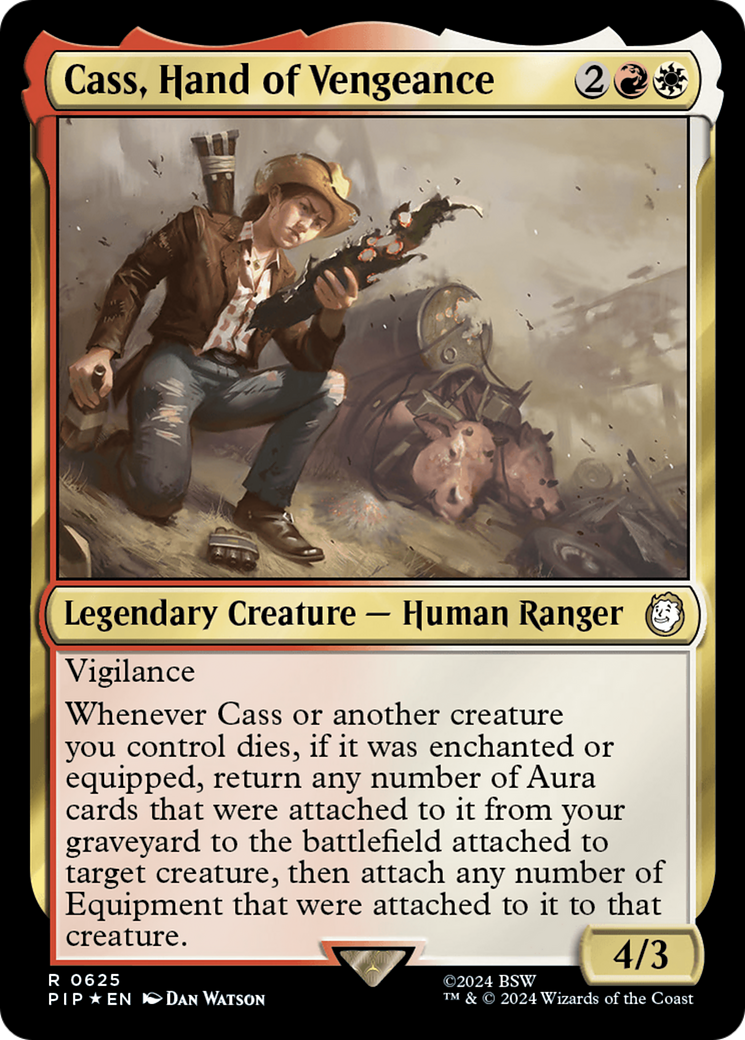 Cass, Hand of Vengeance (Surge Foil) [Fallout] | Gamer Loot