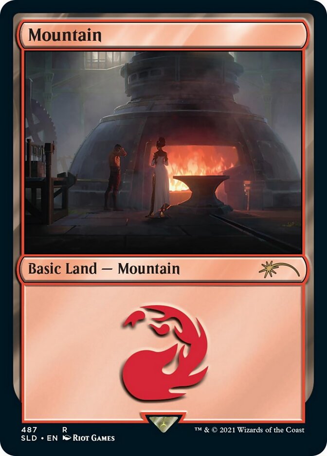 Mountain (487) [Secret Lair Drop Series] | Gamer Loot