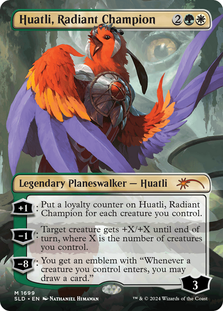 Huatli, Radiant Champion (Rainbow Foil) [Secret Lair Drop Series] | Gamer Loot