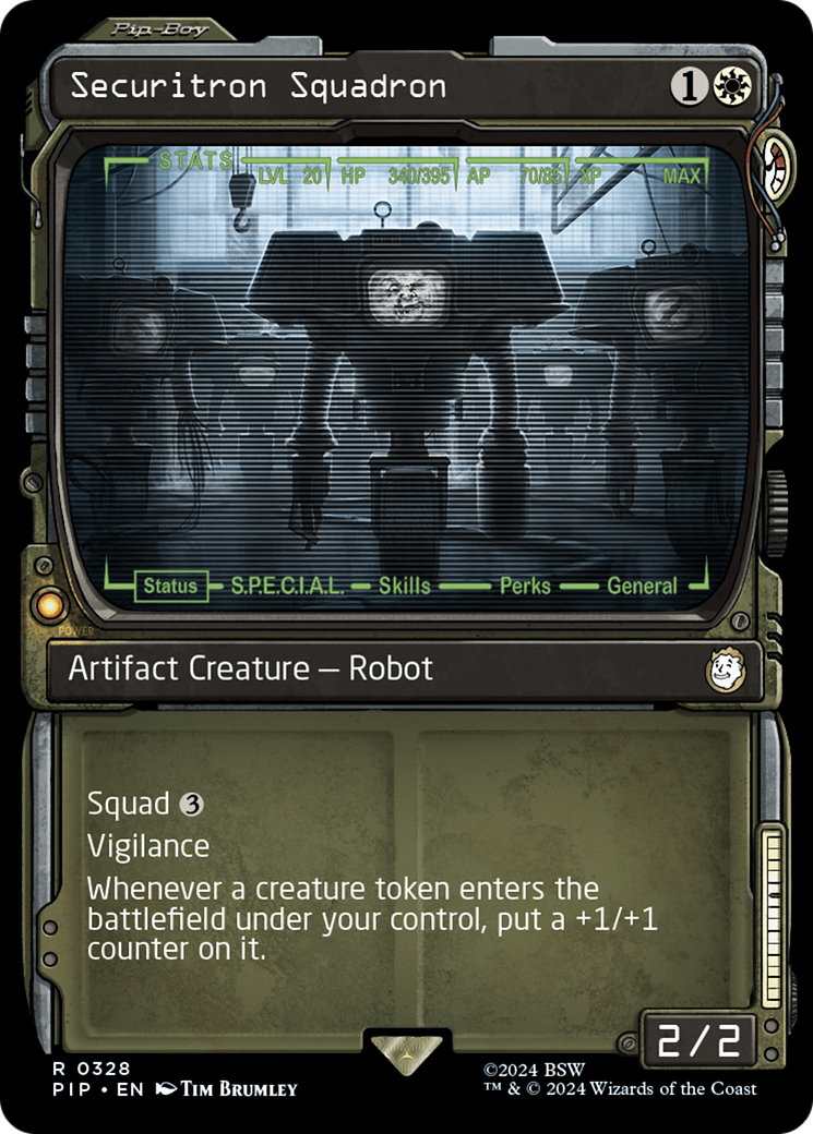 Securitron Squadron (Showcase) [Fallout] | Gamer Loot