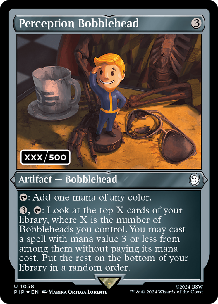 Perception Bobblehead (Serial Numbered) [Fallout] | Gamer Loot