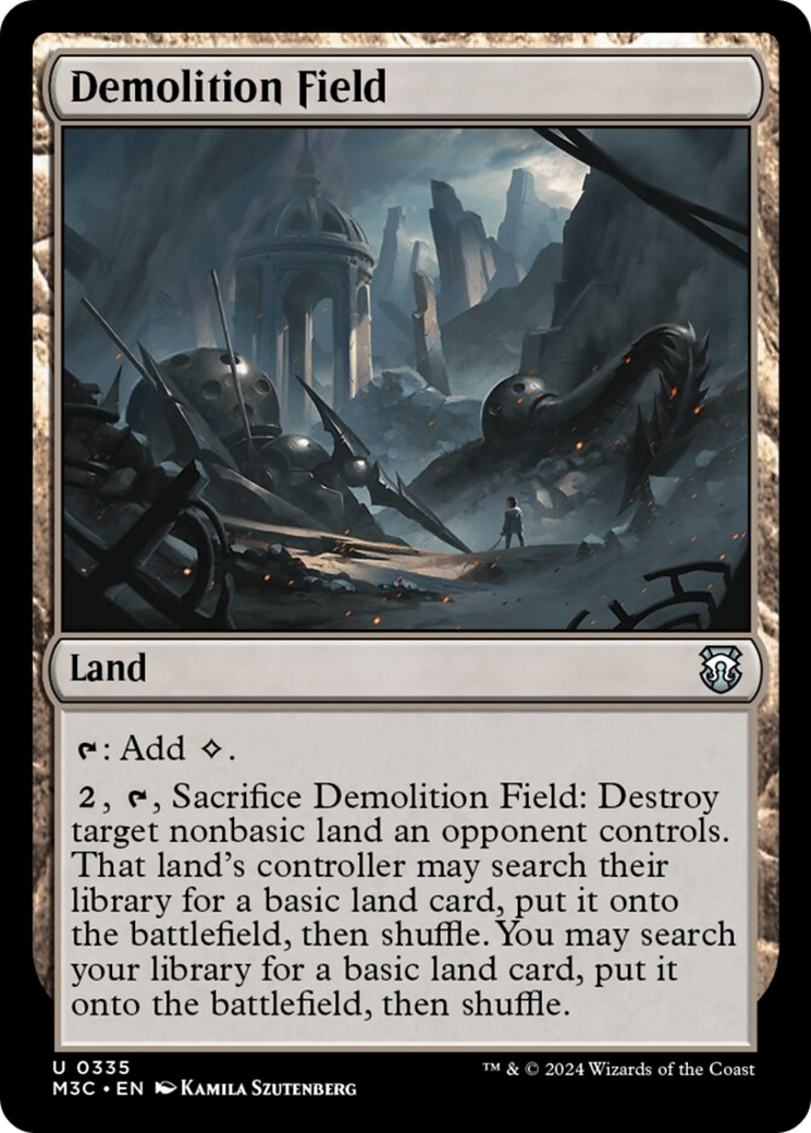 Demolition Field [Modern Horizons 3 Commander] | Gamer Loot