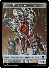 Phyrexian Germ // Phyrexian Golem Double-Sided Token [Modern Horizons 3 Tokens] | Gamer Loot