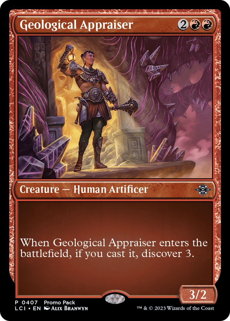 Geological Appraiser [The Lost Caverns of Ixalan Promos] | Gamer Loot