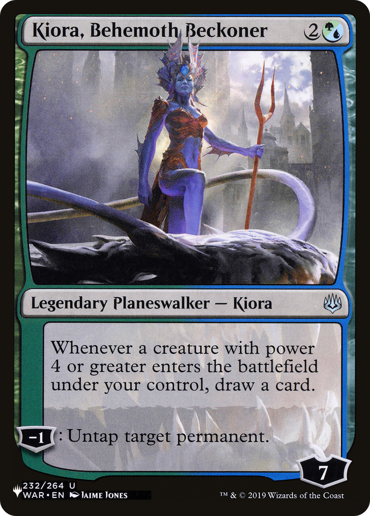 Kiora, Behemoth Beckoner [The List Reprints] | Gamer Loot