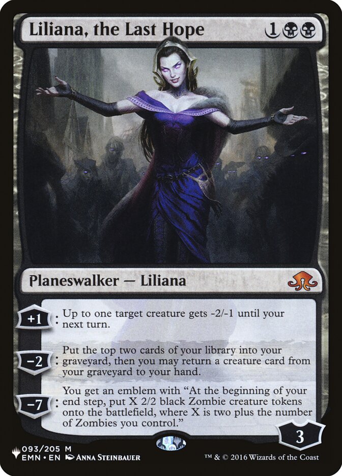 Liliana, the Last Hope [The List] | Gamer Loot