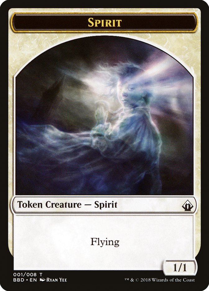 Spirit Token [Battlebond Tokens] | Gamer Loot