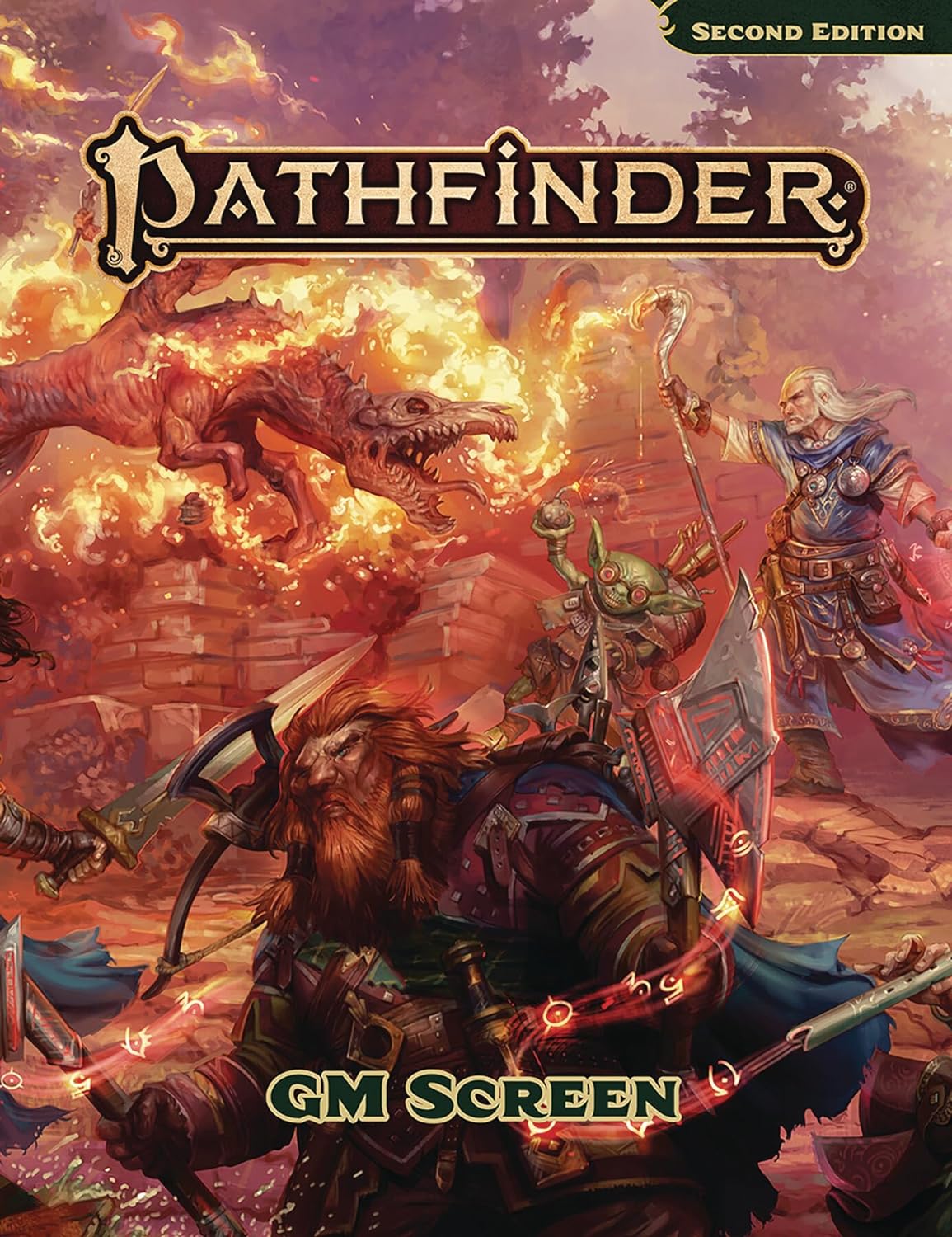 Pathfinder Second Edition Remastered Core GM Screen | Gamer Loot