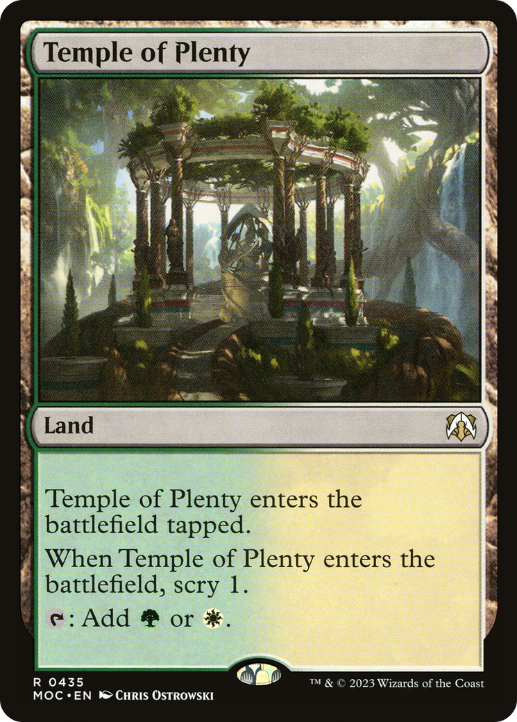 Temple of Plenty [March of the Machine Commander] | Gamer Loot