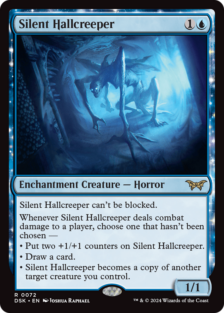 Silent Hallcreeper [Duskmourn: House of Horror] | Gamer Loot