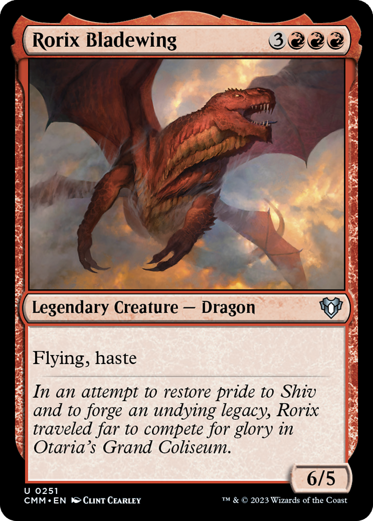 Rorix Bladewing [Commander Masters] | Gamer Loot