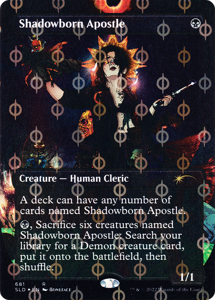 Shadowborn Apostle (681) (Step-and-Compleat Foil) [Secret Lair Drop Promos] | Gamer Loot