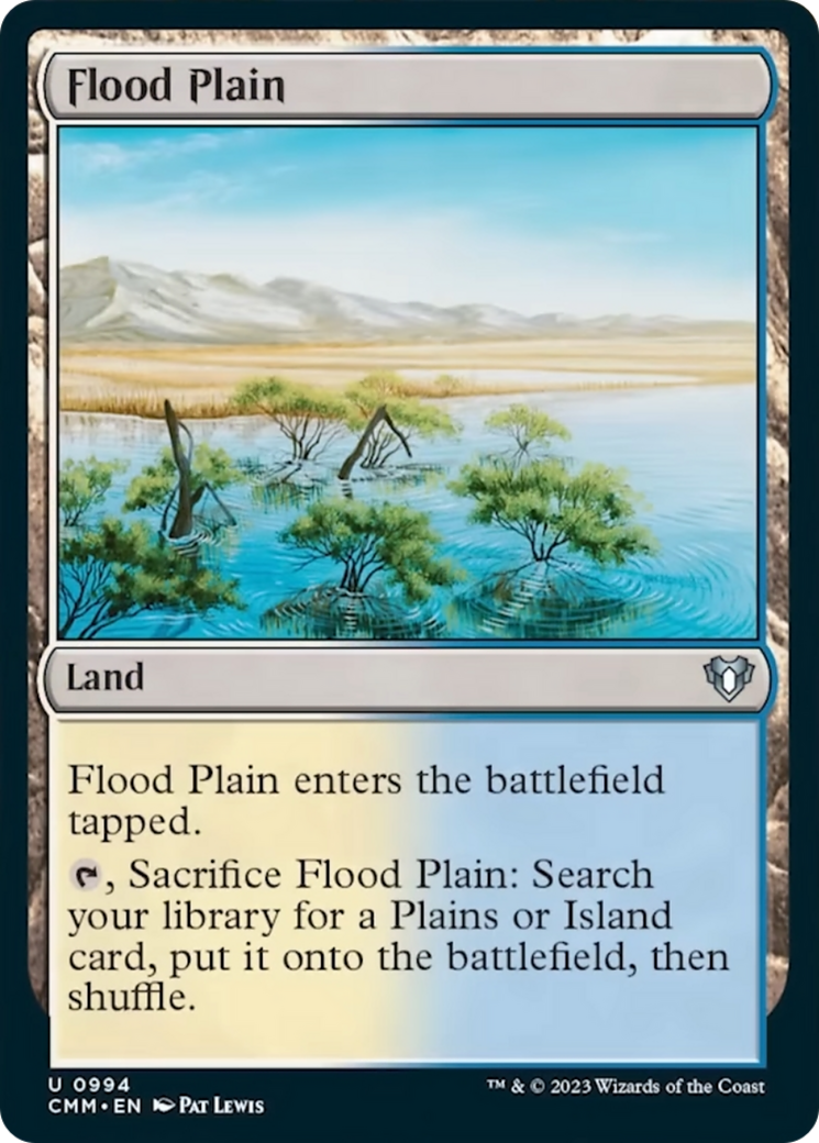 Flood Plain [Commander Masters] | Gamer Loot