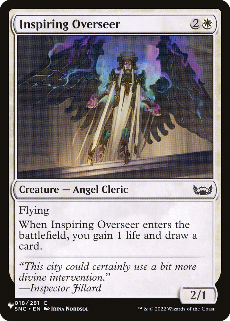 Inspiring Overseer [The List Reprints] | Gamer Loot