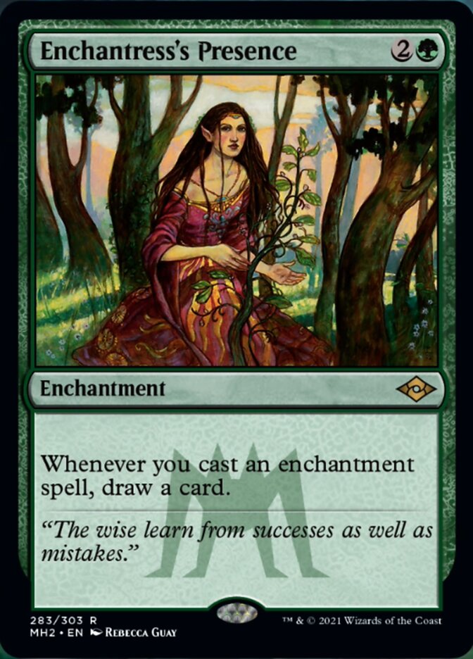 Enchantress's Presence (Foil Etched) [Modern Horizons] | Gamer Loot