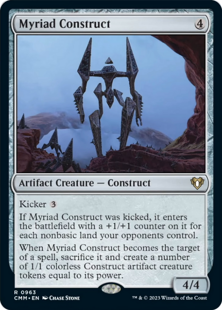 Myriad Construct [Commander Masters] | Gamer Loot