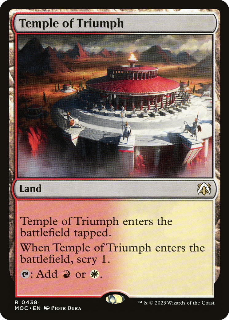 Temple of Triumph [March of the Machine Commander] | Gamer Loot