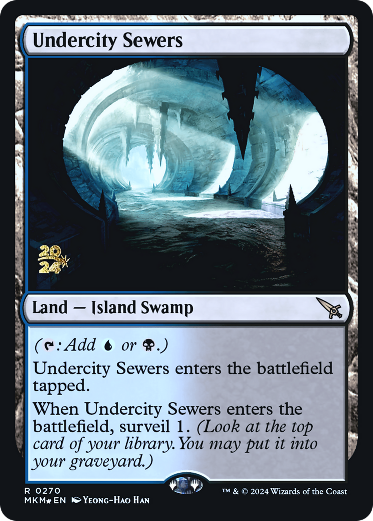 Undercity Sewers [Murders at Karlov Manor Prerelease Promos] | Gamer Loot