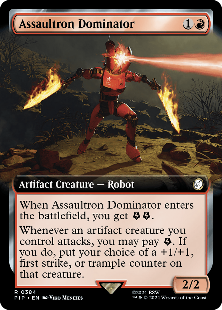 Assaultron Dominator (Extended Art) [Fallout] | Gamer Loot