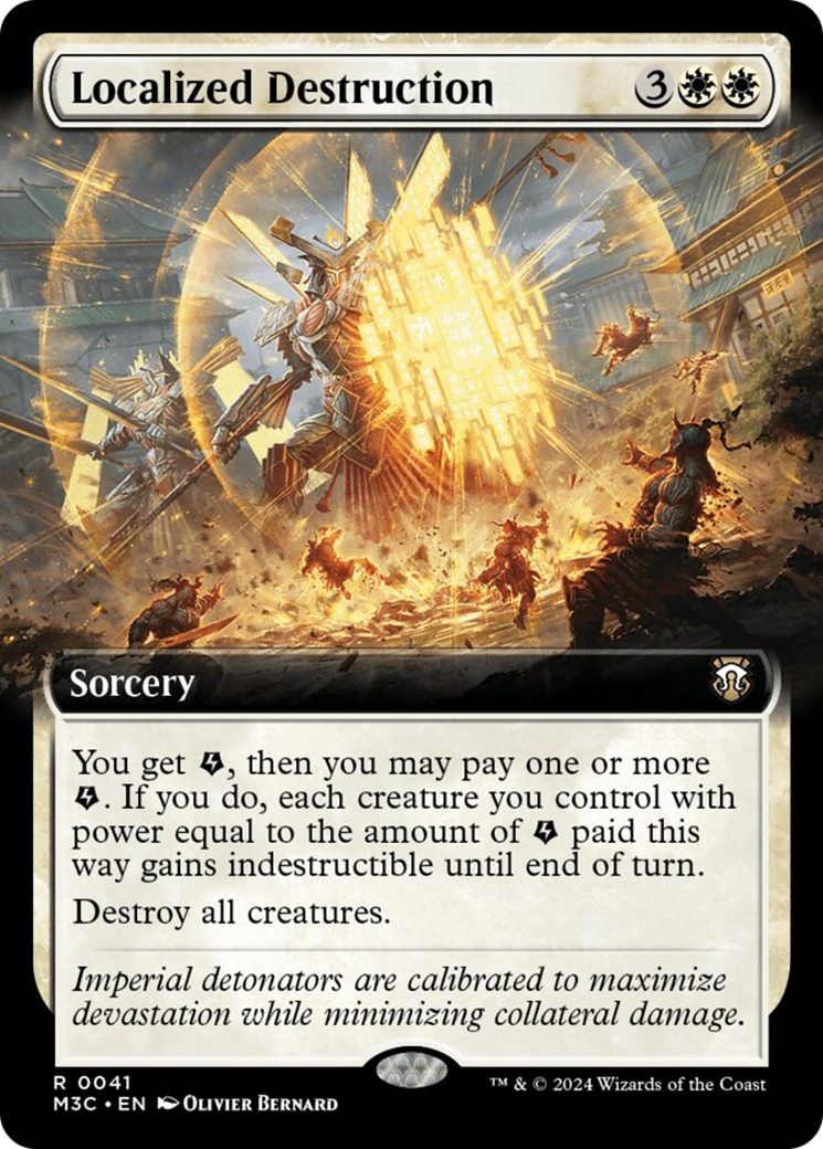 Localized Destruction (Extended Art) [Modern Horizons 3 Commander] | Gamer Loot