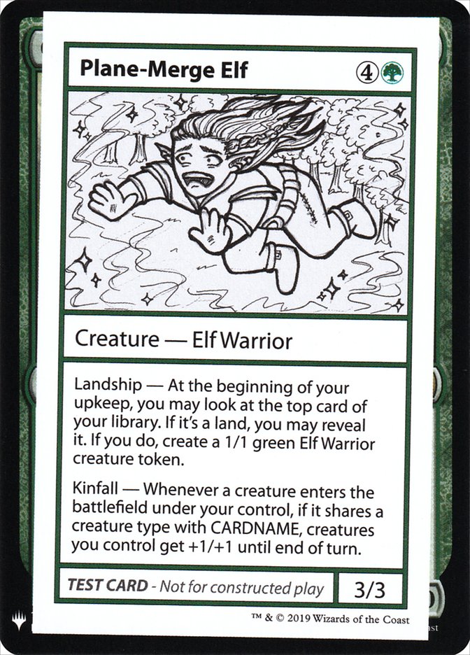 Plane-Merge Elf [Mystery Booster Playtest Cards] | Gamer Loot