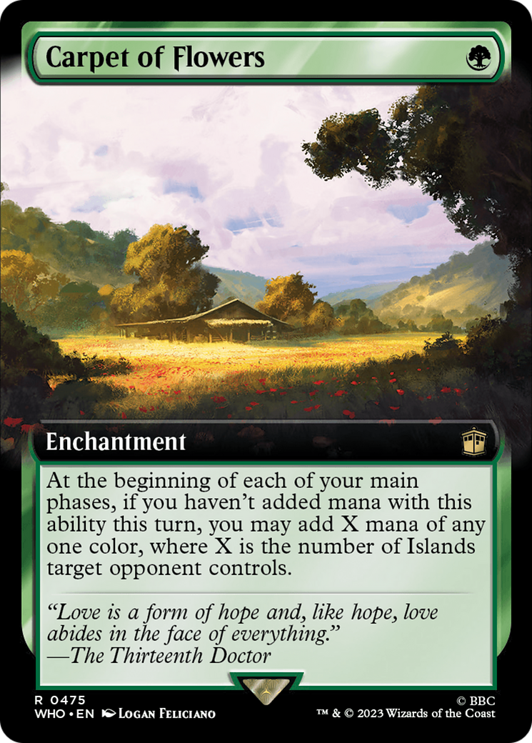 Carpet of Flowers (Extended Art) [Doctor Who] | Gamer Loot