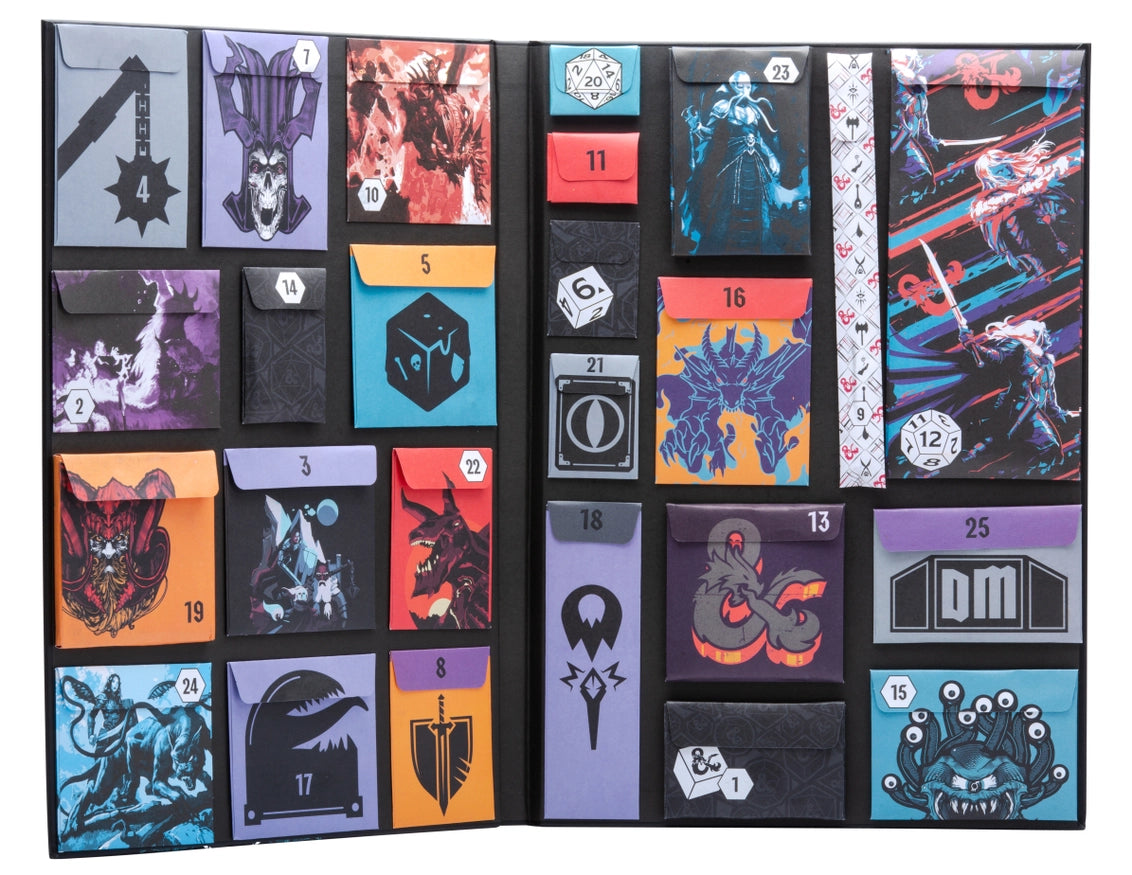 Dungeons & Dragons: The Official Countdown Gift Calendar | Gamer Loot