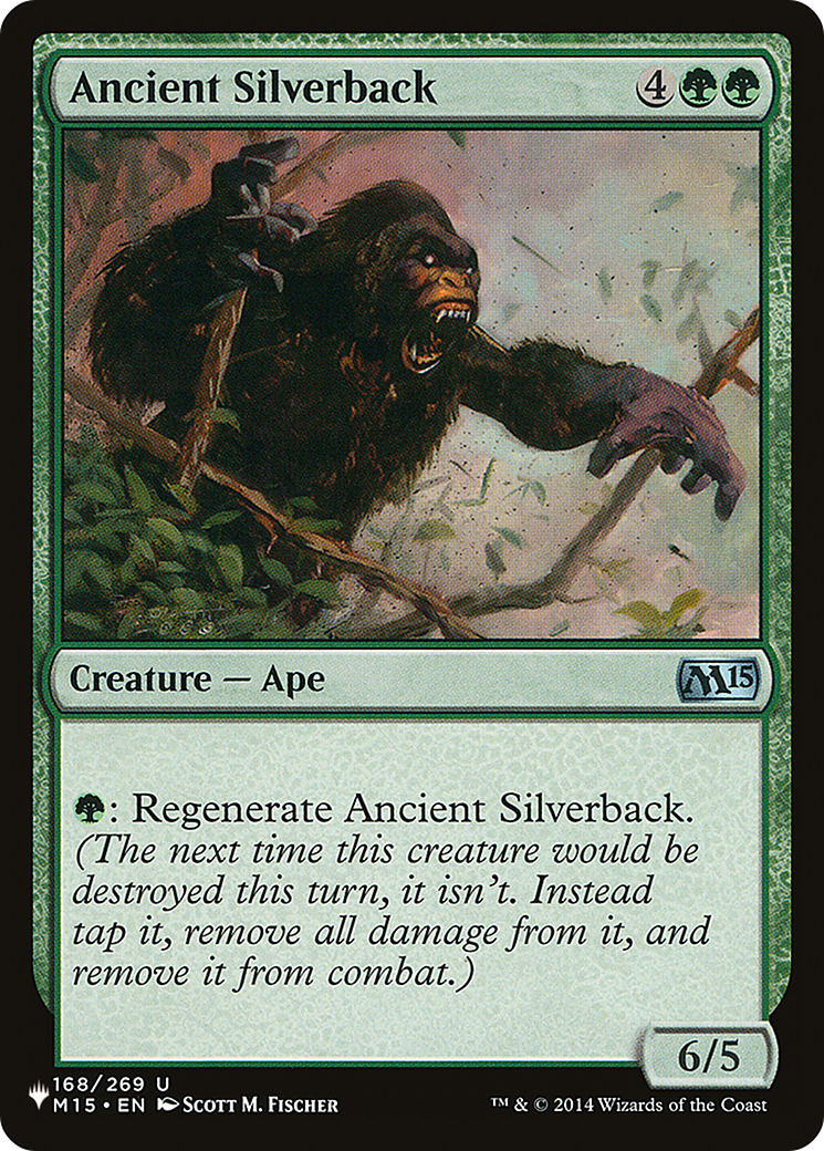 Ancient Silverback [The List Reprints] | Gamer Loot