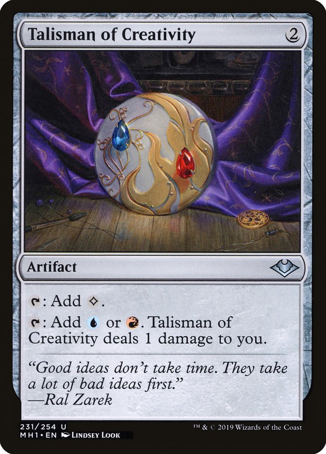 Talisman of Creativity [Modern Horizons] | Gamer Loot
