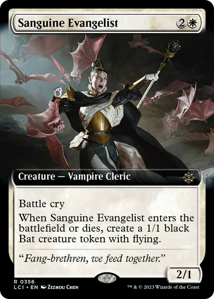 Sanguine Evangelist (Extended Art) [The Lost Caverns of Ixalan] | Gamer Loot