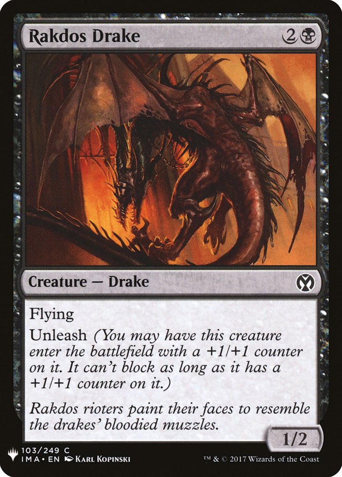 Rakdos Drake [Mystery Booster] | Gamer Loot