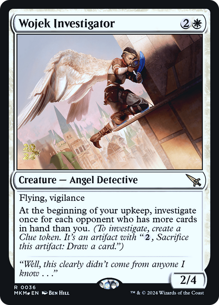 Wojek Investigator [Murders at Karlov Manor Prerelease Promos] | Gamer Loot